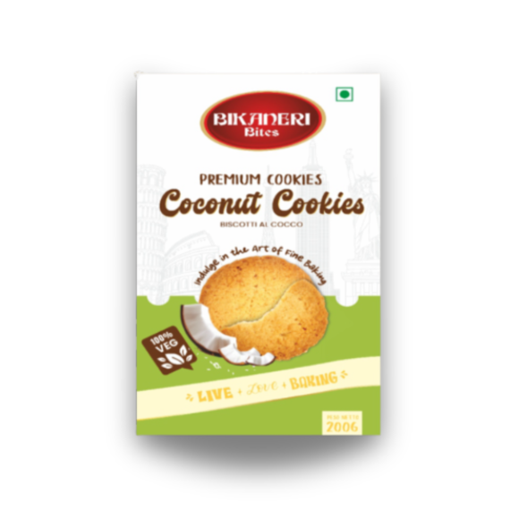 Coconut Cookies – Bikaneri Bites